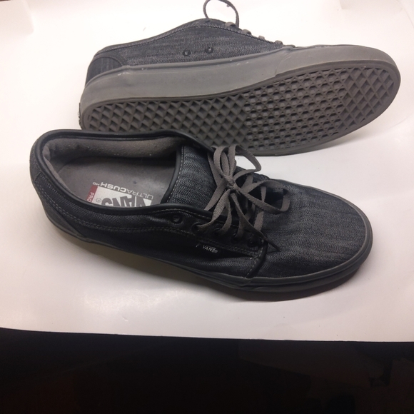 Vans Ultra Cush Pro Shoes Dark Gray Denim Pewter - Picture 8 of 8